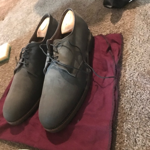 ALLEN EDMUND- Vibram Sole Suede Shoes - Picture 4 of 13